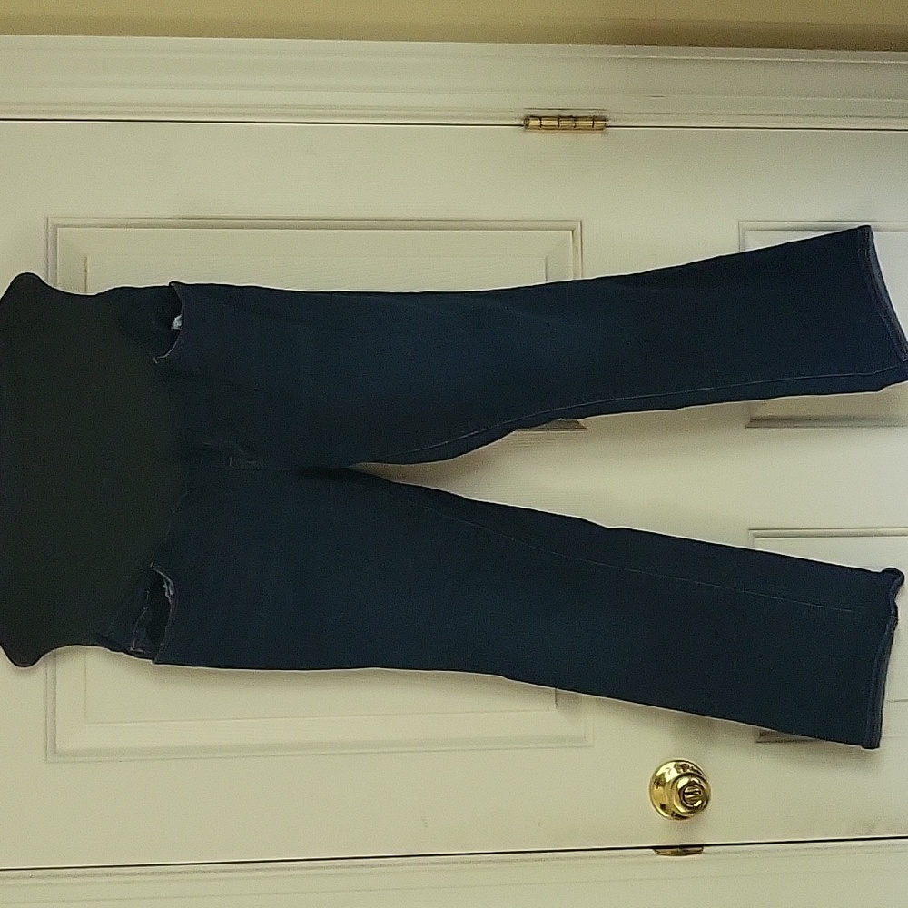 Old Navy Maternity Bootcut Blue Jeans Sz 10 Short